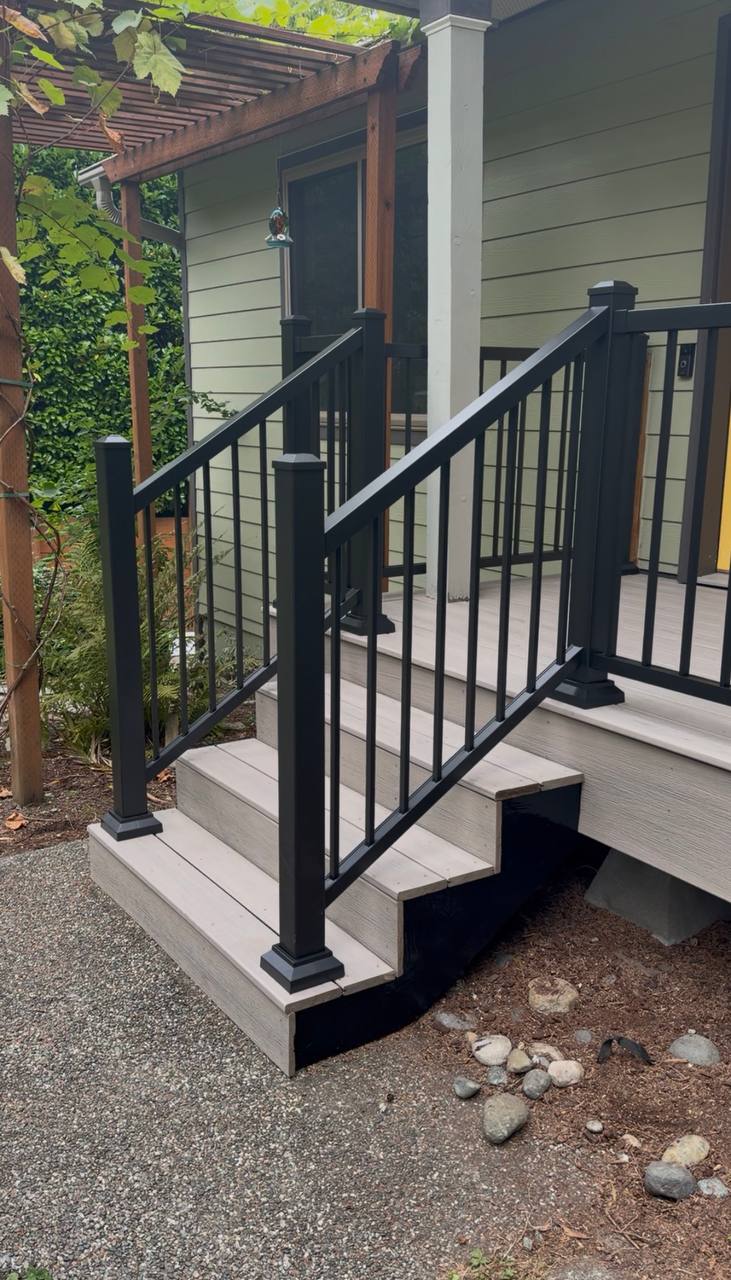 Front Porch & Stair Rebuild in Everett